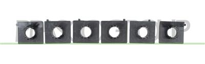 SATZ SENSORHALTERN STOSSTANGE HINTEN-(6 STUECK)