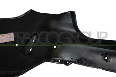 REAR BUMPER-PRIMED-WITH TOW HOOK COVER-WITH PDC AND PARK ASSIST HOLE+SENSOR HOLDERS