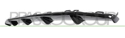 SPOILER STOSSTANGE HINTEN-SCHWARZ-GLAENZEND
