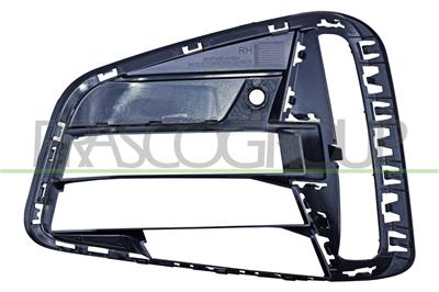 FRONT BUMPER GRILL RIGHT-BLACK-GLOSSY-WITH PDC HOLE+SENSOR HOLDER