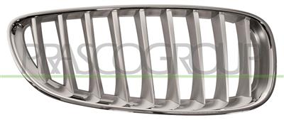 GRILLE CALANDRE DROITE-TITANE MAT - MOD. 35IS - 35I