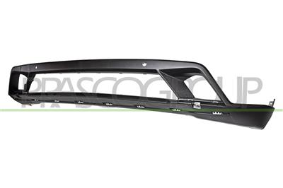 FRONT BUMPER-LOWER-BLACK-TEXTURED FINISH-WITH PDC HOLES+SENSOR HOLDERS