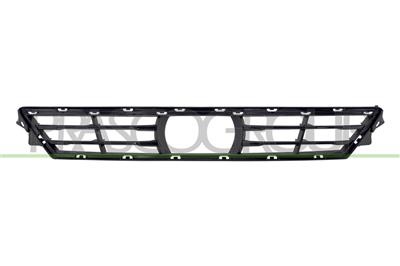 GRILLE CENTRALE DE PARE-CHOCS-AVANT-INFERIEURE-NOIRE-BRILLANTE-POUR REGULATEUR DE VITESSE