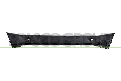 FRONT BUMPER MOLDING-CENTRE-BLACK-GLOSSY