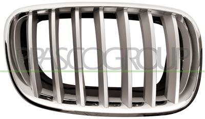 RADIATOR GRILLE RIGHT-CHROME-TITANIUM