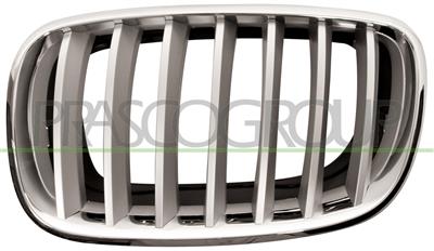 RADIATOR GRILLE LEFT-CHROME-TITANIUM