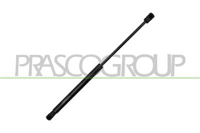 BONNET GAS SPRING RIGHT/LEFT - 390 N - L 415 mm - C 180 mm - Ø 18 mm - Ø 8 mm