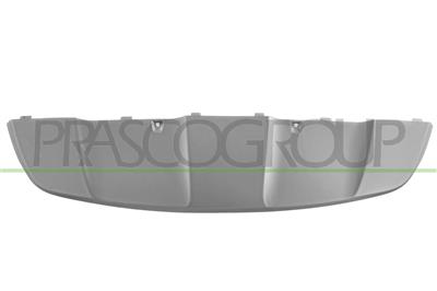 REAR BUMPER MOLDING-LOWER-SILVER