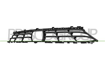 FRONT BUMPER GRILLE-CENTRE-BLACK-WITH CRUISE CONTROL HOLE