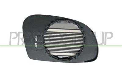 MIRROR GLASS BASE LEFT-HEATED-ASPHERICAL