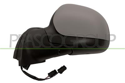 DOOR MIRROR LEFT-ELECTRIC-PRIMED-HEATED-CONVEX MOD. 08 >