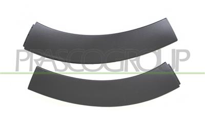 KIT PARTE ANTERIORE PARAFANGHINI ANTERIORI-NERI-GOFFRATI-CON TRACE PARK ASSIST-2 PEZZI.-(DESTRO+SINISTRO)