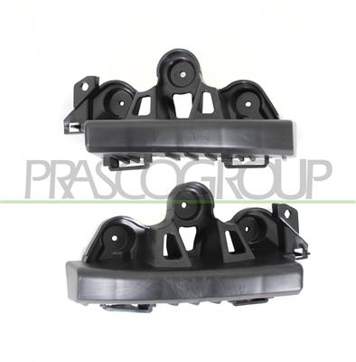 SET OF REAR BUMPER BRACKETS (RIGHT+LEFT)