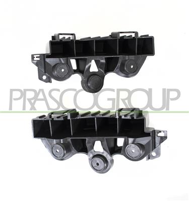 SET OF REAR BUMPER BRACKETS (RIGHT+LEFT)