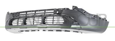 FRONT BUMPER SPOILER-BLACK-TEXTURED FINISH-WITH MOLDING HOLES-WITH HOLES FOR PDC+SENSOR HOLDERS