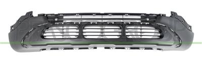 FRONT BUMPER SPOILER-BLACK-TEXTURED FINISH-WITH MOLDING HOLES-WITH HOLES FOR PDC+SENSOR HOLDERS