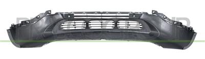 FRONT BUMPER-LOWER-BLACK-TEXTURED FINISH-WITH HOLES FOR PDC+SENSOR HOLDERS