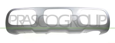 MOLDURA CENTRAL PARACHOQUES TRASERO-GRIS GRANULADA