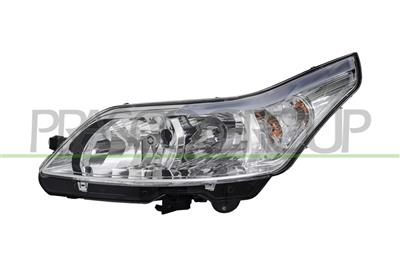 HEADLAMP LEFT H1+H7-ELECTRIC-WITH MOTOR