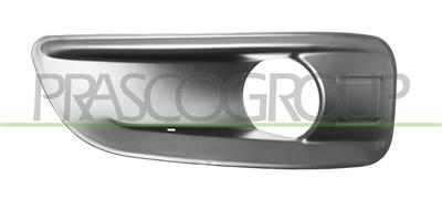 BUMPER GRILLE RIGHT-BLACK