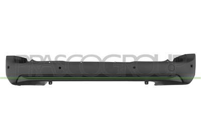 REAR BUMPER-BLACK-TEXTURED FINISH-WITH PDC+SENSOR HOLDERS