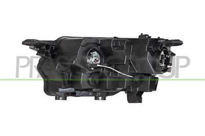 HEADLAMP RIGHT H7+H1-UPPER-ELECTRIC-WITH MOTOR