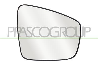 MIRROR GLASS BASE RIGHT-CONVEX