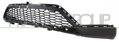 FRONT BUMPER GRILLE-CENTRE-BLACK