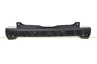 REAR BUMPER-BLACK-TEXTURED FINISH-WITH PDC HOLES+SENSOR HOLDERS