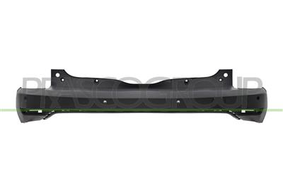 REAR BUMPER-BLACK-TEXTURED FINISHFINISH-WITH PDC AND PARK ASSIST HOLES+SENSOR HOLDERS