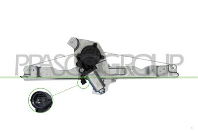 FRONT WINDOW REGULATOR RIGHT-ELECTRIC MOD. 5 DOOR