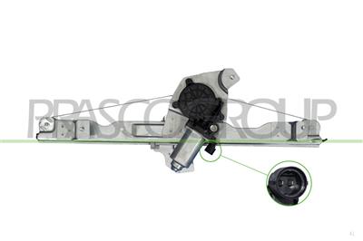 FRONT WINDOW REGULATOR LEFT-ELECTRIC MOD. 5 DOOR