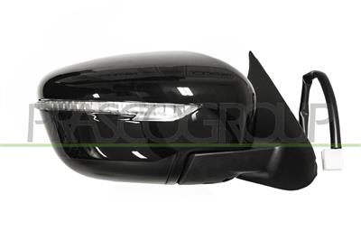 RETROVISORE DESTRO-ELETTRICO-NERO-CON FANALE-CONVESSO