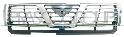 RADIATOR GRILLE-CHROME-BLACK