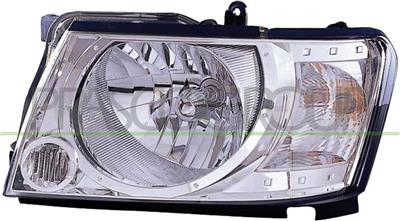 HEADLAMP LEFT H4 MANUAL