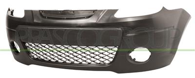 FRONT BUMPER WITHOUT PRIMER-BICOLORED-SMOOTH/TEXTURED FINISH-WITH FOG LOMP HOLES