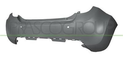 PARACHOQUES TRASERO-IMPRIMADO CON AGUJEROS SENSORES
