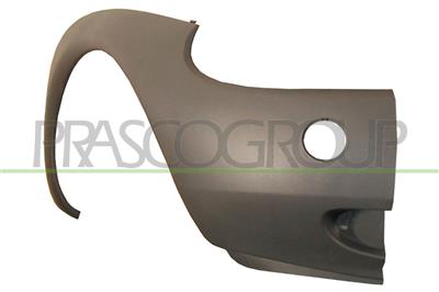 FRONT BUMPER RIGHT-GRAY