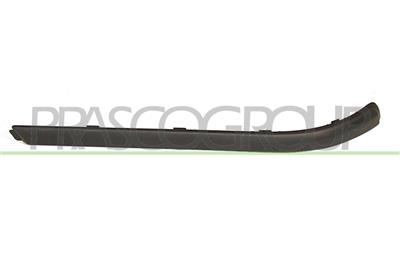 FRONT BUMPER MOLDING LEFT-BLACK