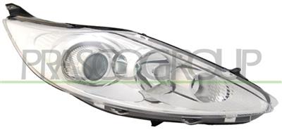 PROIETTORE DESTRO H1+H7-ELETTRICO-CROMATO-CON MOTORE