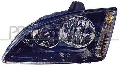 PROIETTORE SINISTRO H7+H1-ELETTRICO-SENZA MOTORE-NERO