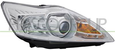 HEADLAMP RIGHT XENON D1S+H1 ELECTRIC-WITH MOTOR-CHROME