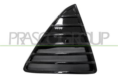 GRIGLIA DESTRA PARAURTI ANTERIORE-VERNICIATA-NERA MOD. TITANIUM