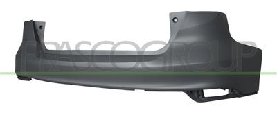 REAR BUMPER-PRIMED-WITH PDC CUTTING MARKS PDC AND PARK ASSIST