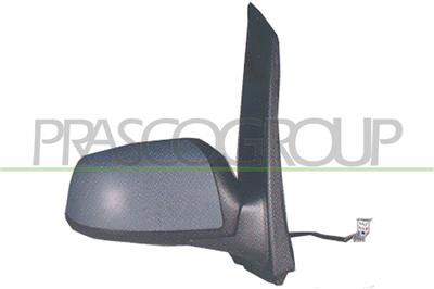 ESPEJO DERECHO ELECTRICO-IMPRIMADO-CONVEXO/CROMADO 6H3P
