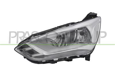 HEADLAMP LEFT H7+H1-ELECTRIC-WITH MOTOR-WITHOUT CONTROL UNIT-WITH LED DAY RUNNING LIGHT-VALEO TYPE