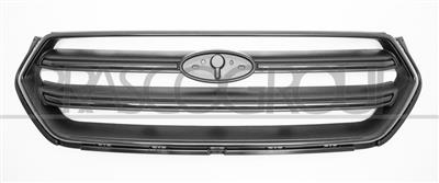 RADIATOR GRILLE-BLACK