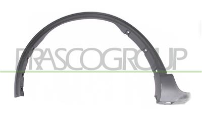 FRONT WHEEL ARCH EXTENSION LEFT-BLACK-TEXTURED FINISH-WITH CLIPS