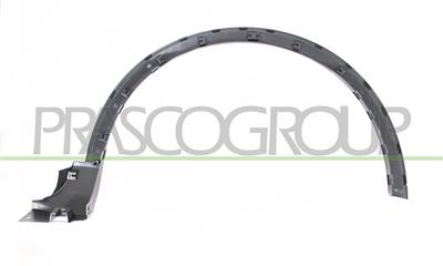 FRONT WHEEL ARCH EXTENSION LEFT-BLACK-TEXTURED FINISH-WITH CLIPS