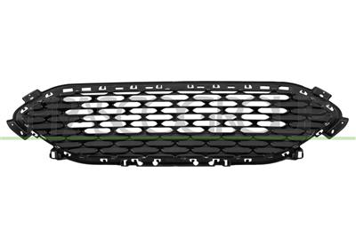 RADIATOR GRILLE-GLOSSY BLACK-WITH CHROME FRAME